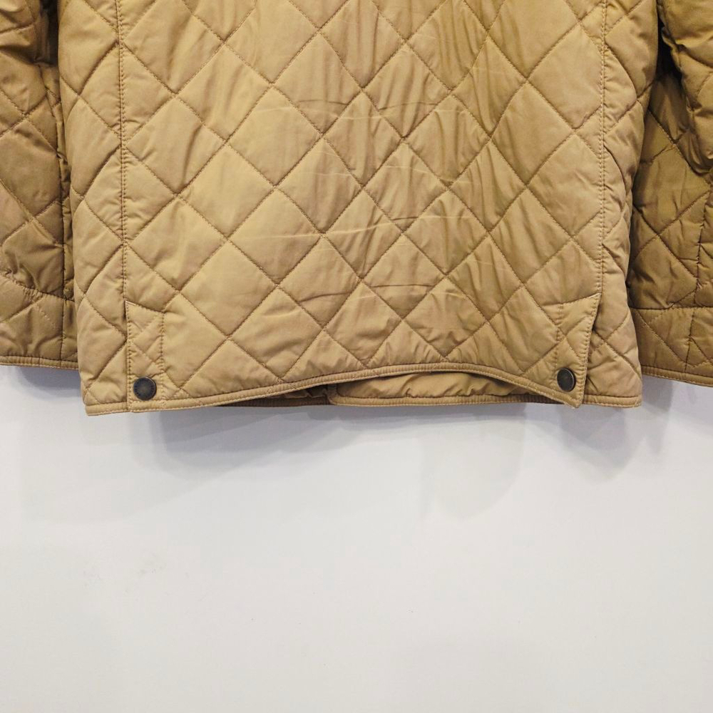 Polo Ralph Lauren kids Tan Quilted Lightweight Jacket size large 14-16 - Picture 6 of 6
